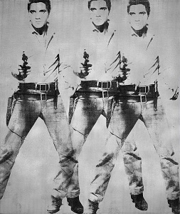 Andy Warhol, Triple Elvis, 1963