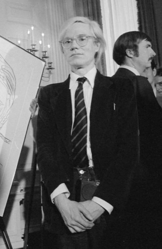 Warhol at the White House, 1977